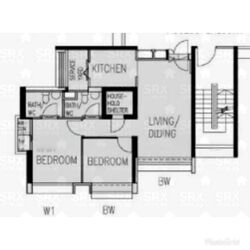 Blk 62B Strathmore Green (Queenstown), HDB 3 Rooms #611093461
